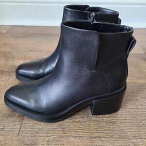Franco Sarto Black Ankle Boots
